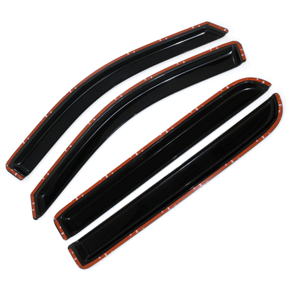 Window Visor Deflector For Ford 04-08 F-150 Lincoln 06-08 Mark LT Crew Cab