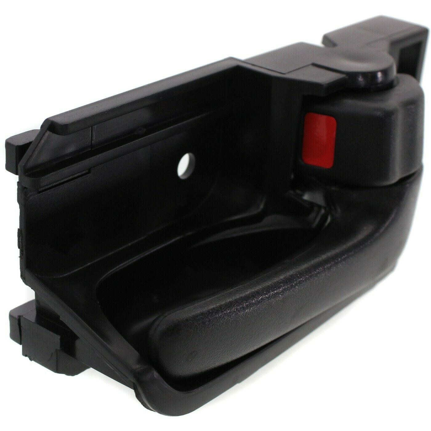 Door Handle Set For Pontiac Scion Toyota Front Or Rear Black Plastic 2-Pcs