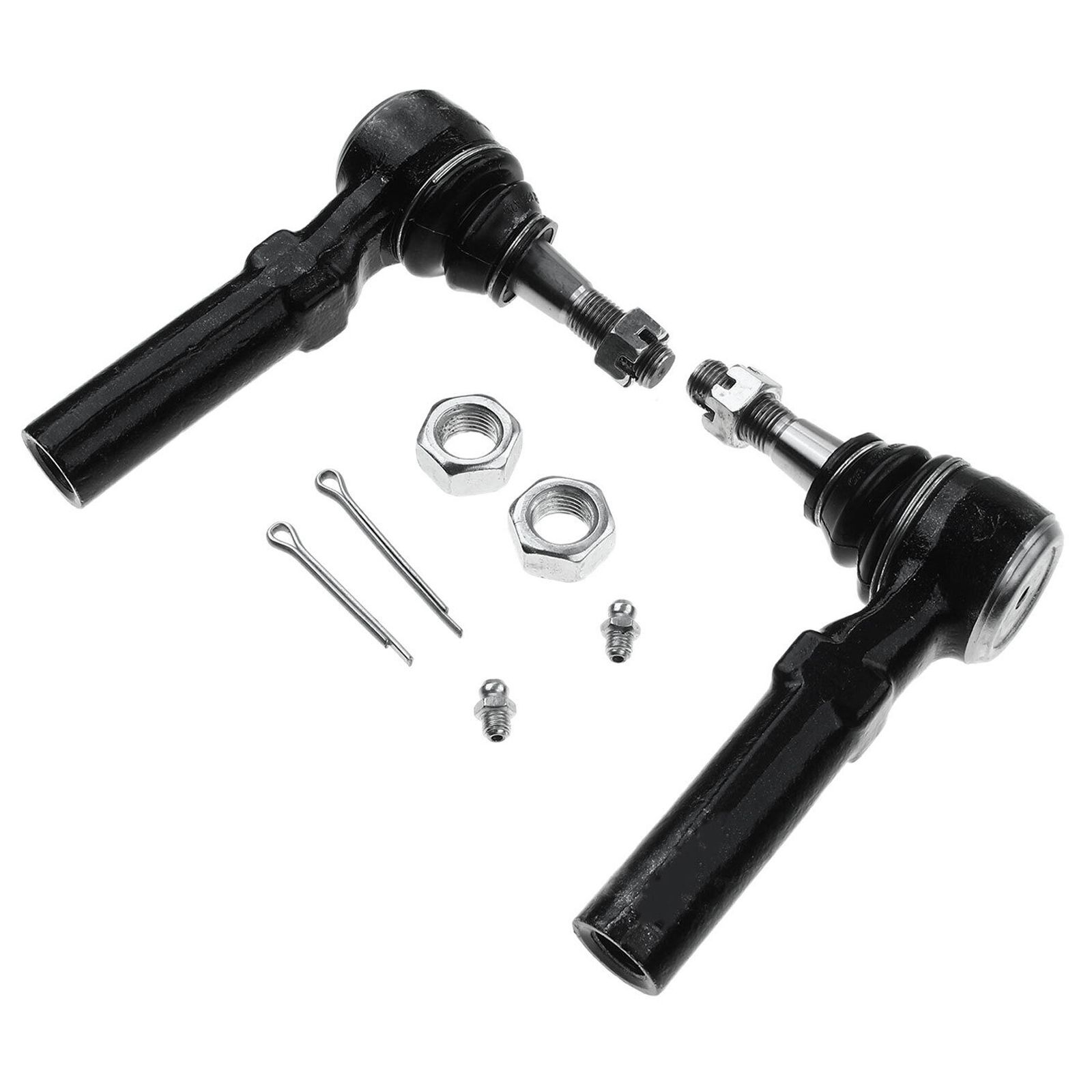 2x Front Outer Tie Rod End For Chevy Impala 2000-2016 Buick Century Olds Pontiac