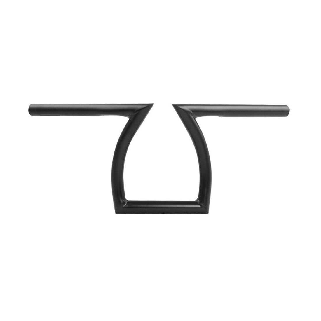 Black 1" Handlebars Z Bars For Harley-Davidson Honda Kawasaki Choppers Custom