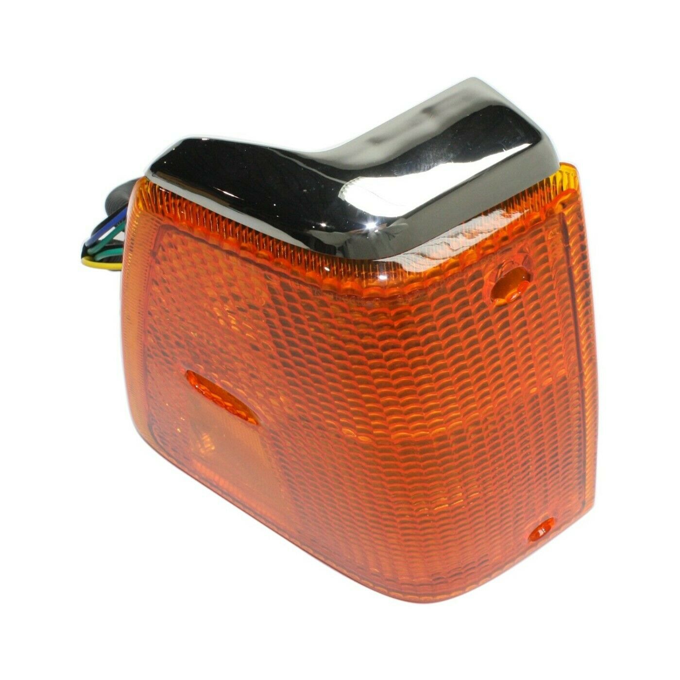 Turn Signal Light Set For Volvo WC Volvo WI W/ Bulb(s)/Amber Lens LH & RH 2-Pcs
