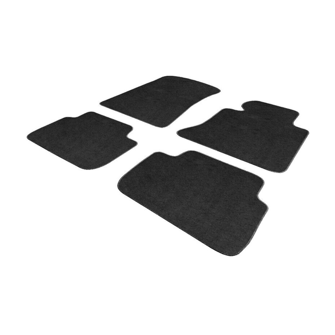 For BMW 1998-1999 318i 3-Series E46 Floor Mats Black Carpet Front Rear 4PCS Set