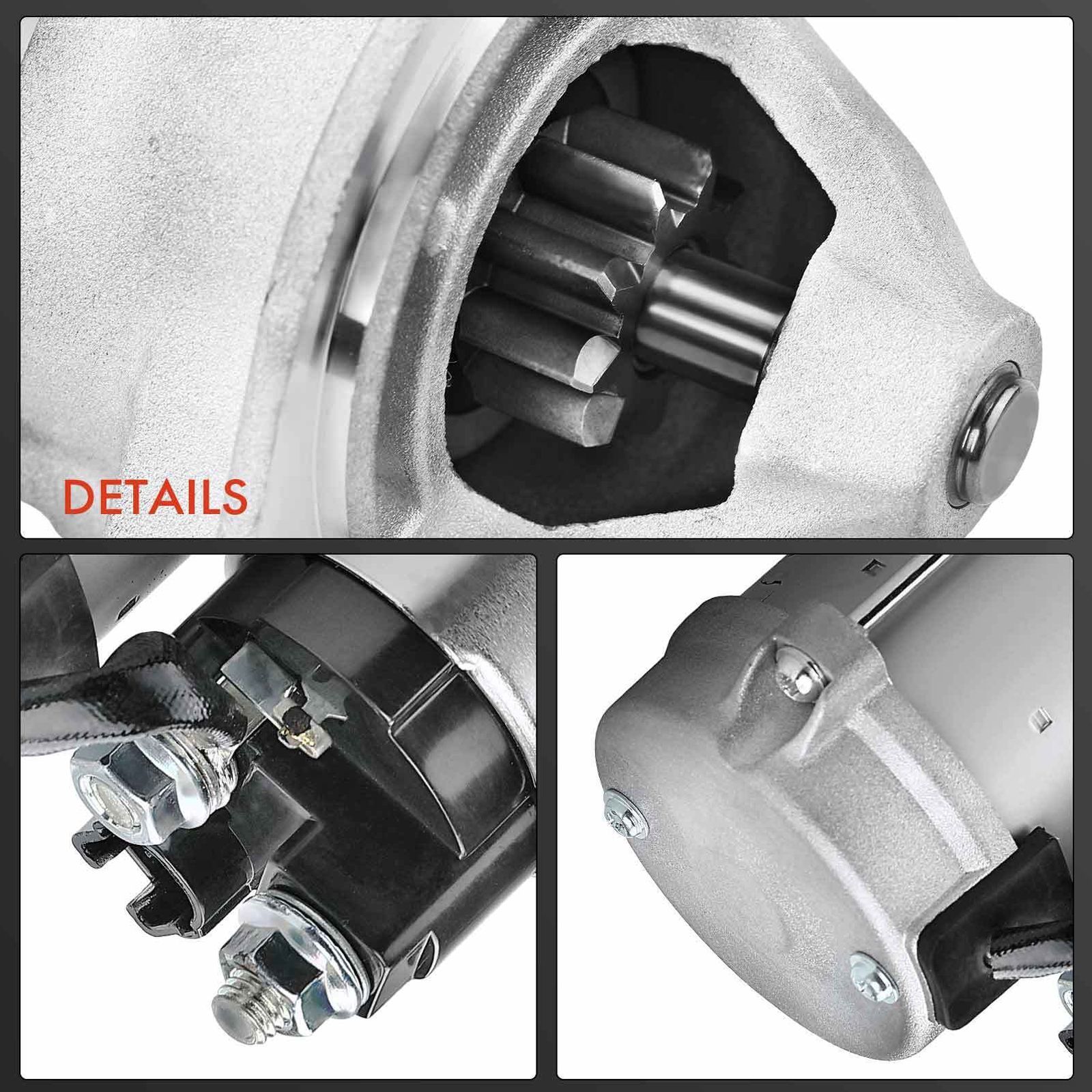 Starter Motor For 2009-2010 Pontiac Vibe Base Wagon L4 1.8L 1.6KW 12Volt CW 9T