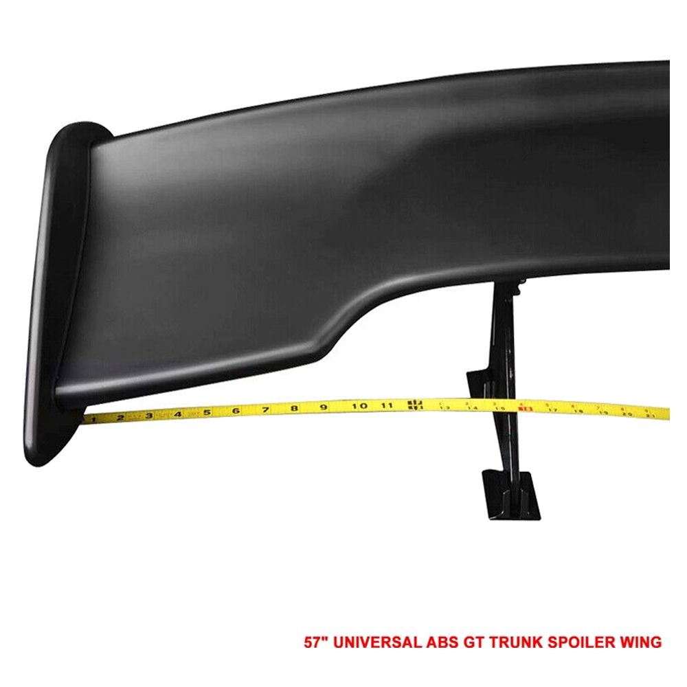 Universal Toyota 57 Inch GT Style Rear Trunk Spoiler Wing JDM Adjustable ABS