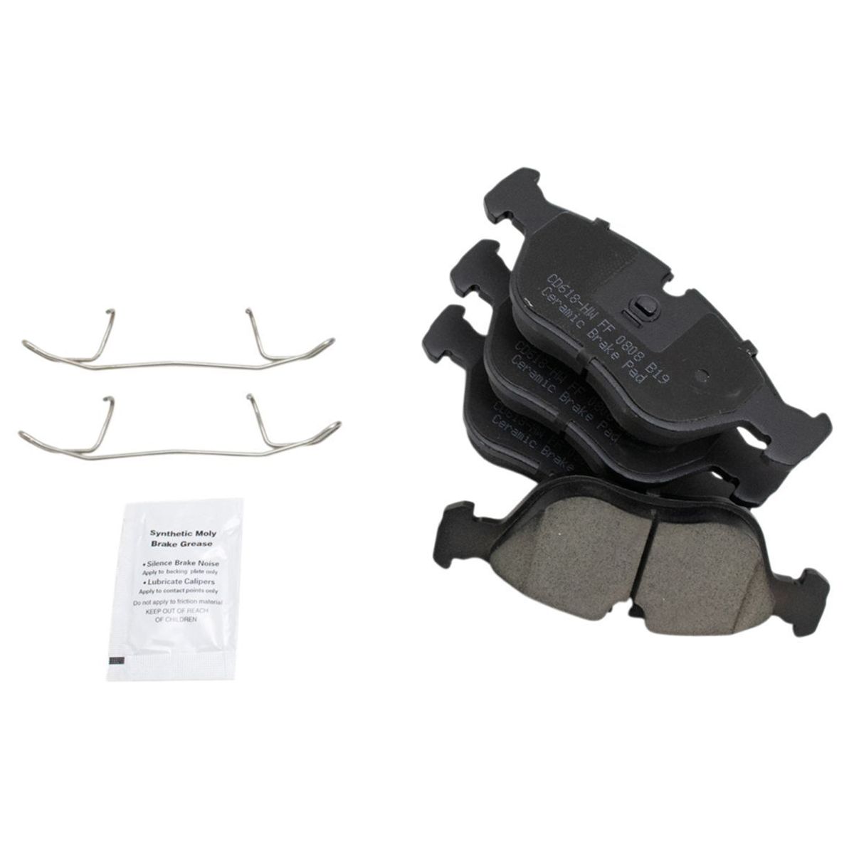 Brake Pad & Rotor Front Ceramic Kit For Volvo 850 C70 S70 V70