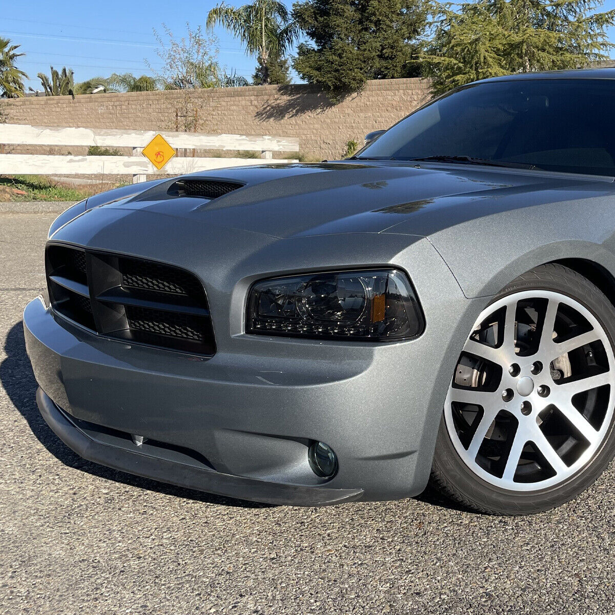 Smoke Fog Lights Bumper+Switch