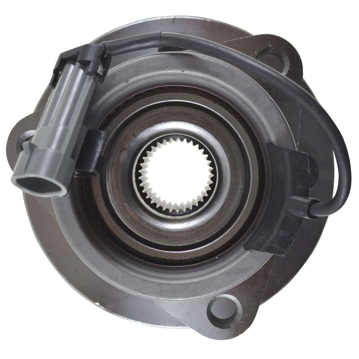 2 Sets Of - Front Wheel Hub & Bearing Assembly Lug For Chevy Cobalt G5 Ion W/ ABS