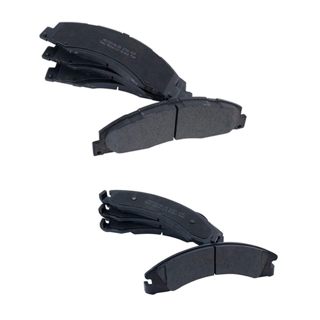 For 08-13 E-250 Cutaway Van Posi Metallic Brake Pad Kit Front & Rear Kit W/
