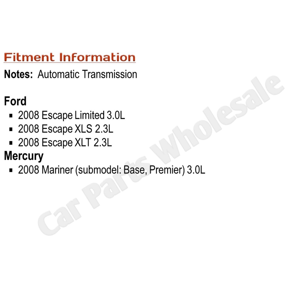 AC Condenser For Ford 08 Escape Mercury 08 Mariner AT With Integrated Oil Cooler