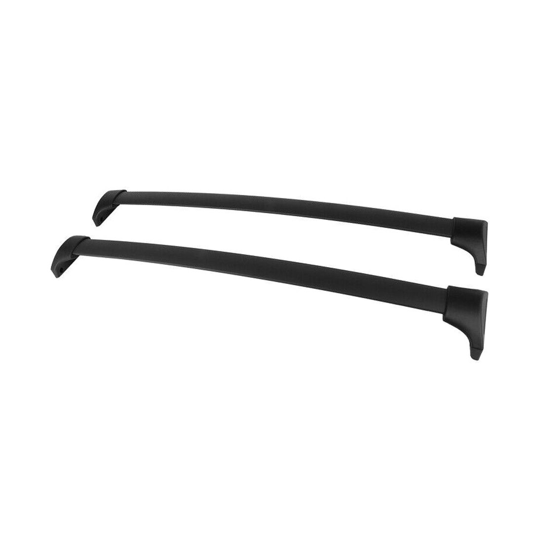 For 16-22 Honda Pilot Yf5/6 OE Factory Style Roof Rack Cross Bar Black Aluminum