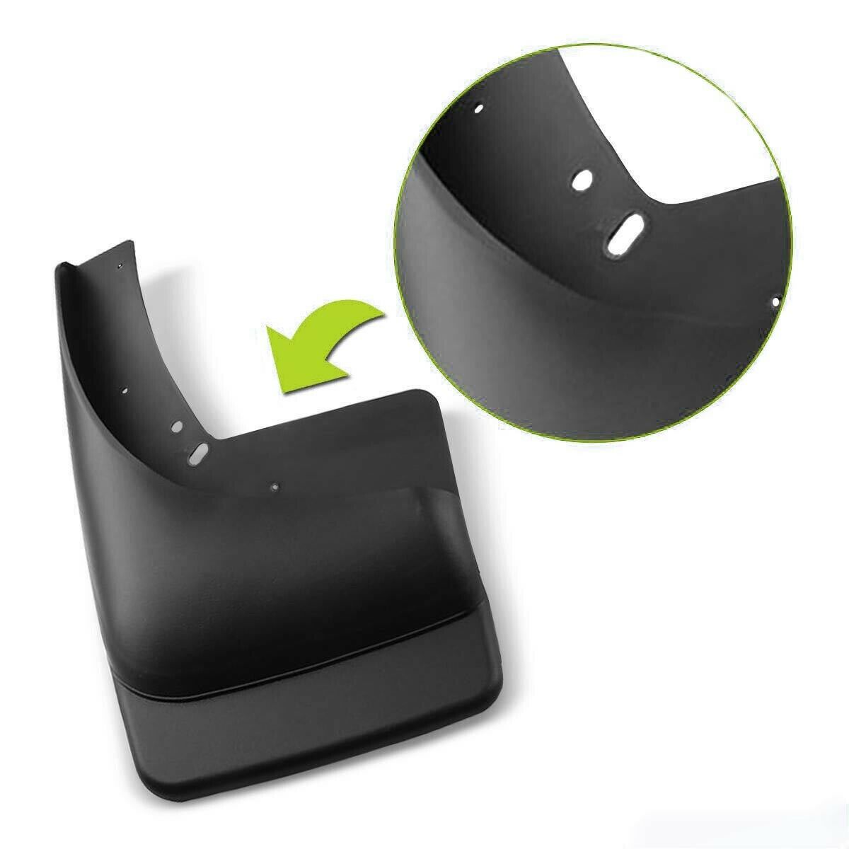 4x Mudflaps Splash Guards Mudguards For Chevrolet GMC
