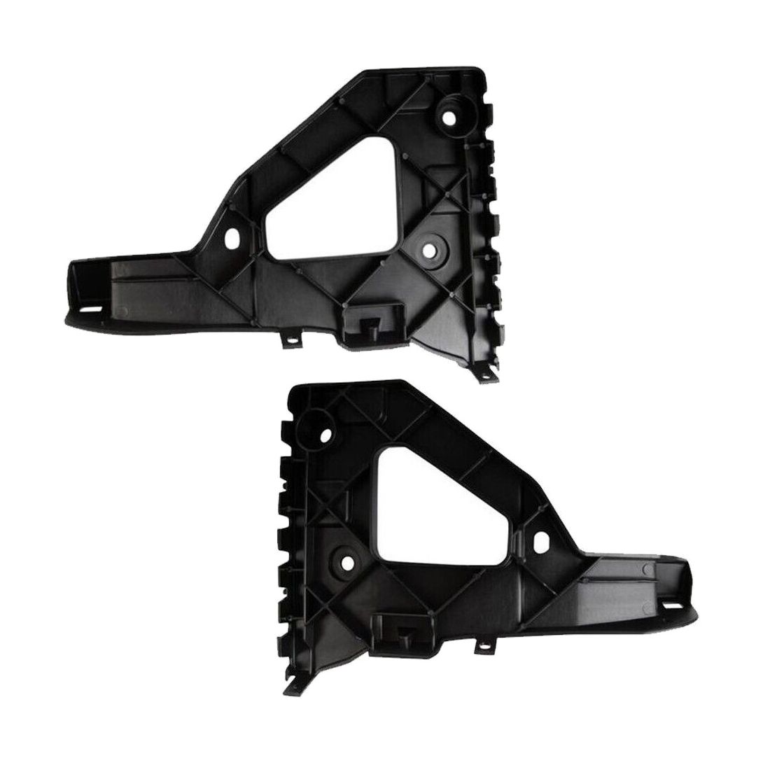 For 2006-2011 Audi A6 Luxury Sedan Front Outer Bumper Bracket Set