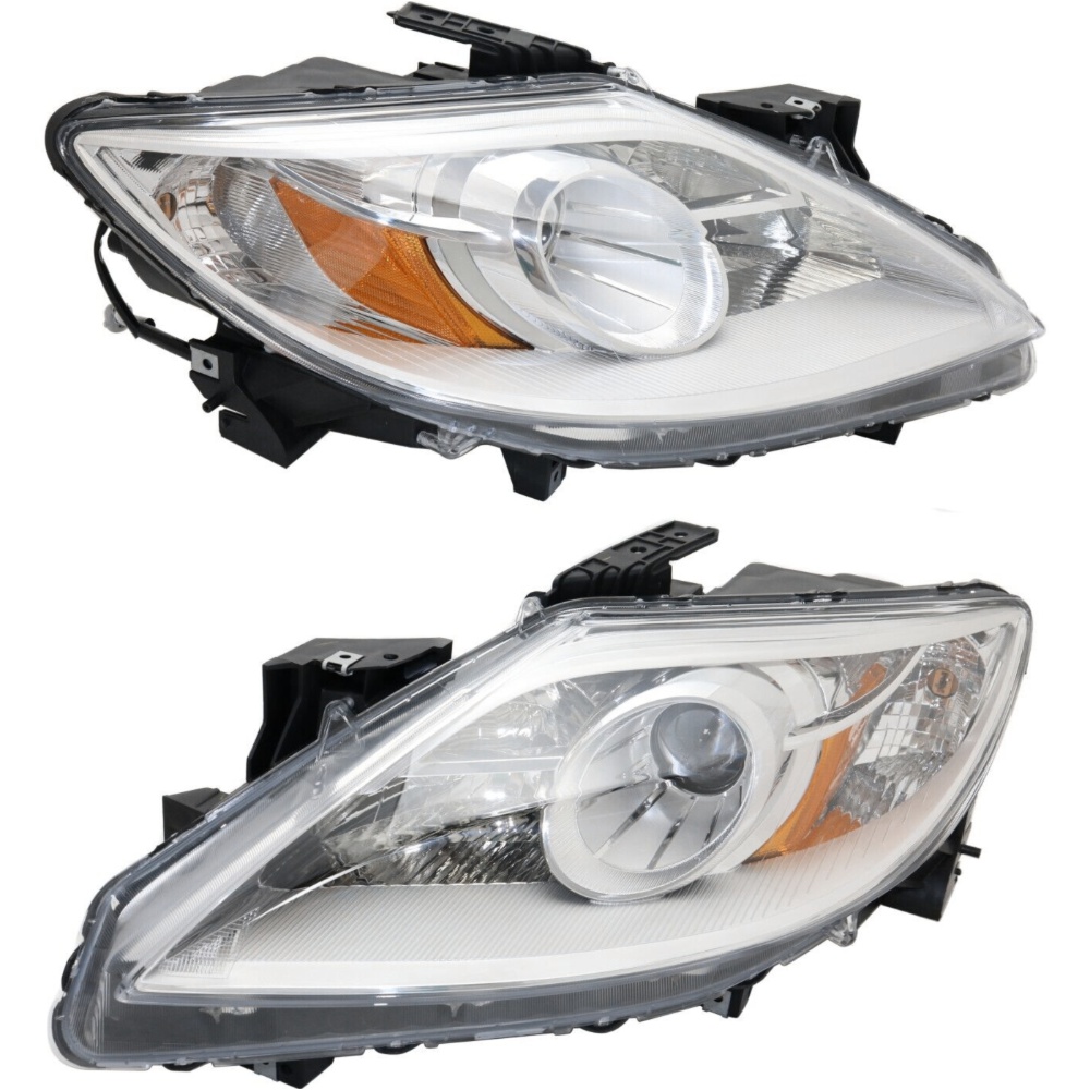 Headlight Set For Mazda 2010-2012 CX-9 Sport Utility GT GS Grand 2Pc