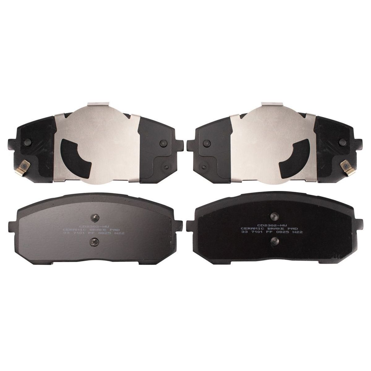 Front Ceramic Brake Pads Fits 2021-2022 Hyundai Elantra 2020-2021 Sonata