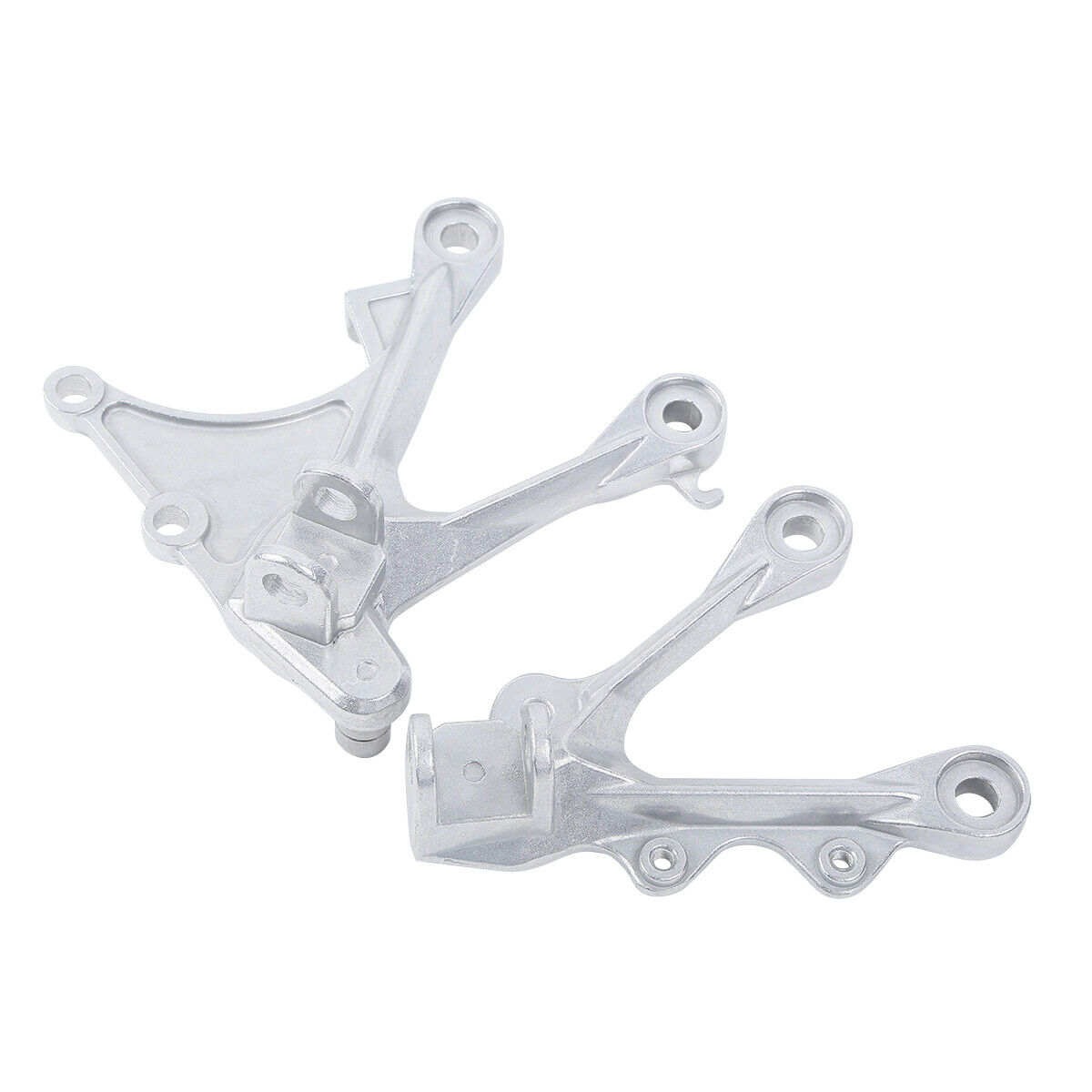 Front Footrest Foot Pegs Bracket For Kawasaki 2005-2008 Ninja ZX6R