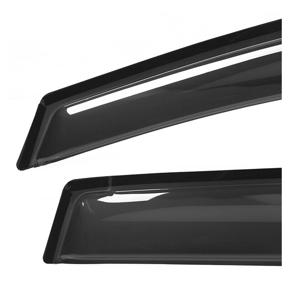 8 PCS - For Fit Fits 07-08 Honda Fit GD3 Window Visors Rain Sun Guard Vent Pieces Set