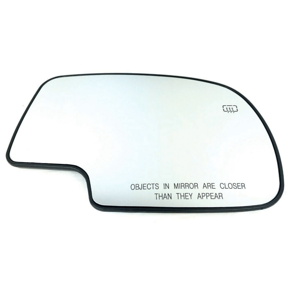Side Mirror Glass For Cadillac Chevrolet GMC SUBURAN Heated Passenger Side