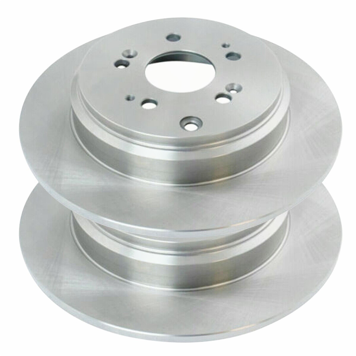 Front And Rear Brake Rotors & Performance Ceramic Pads Kit For MDX Pilot ZDX V6