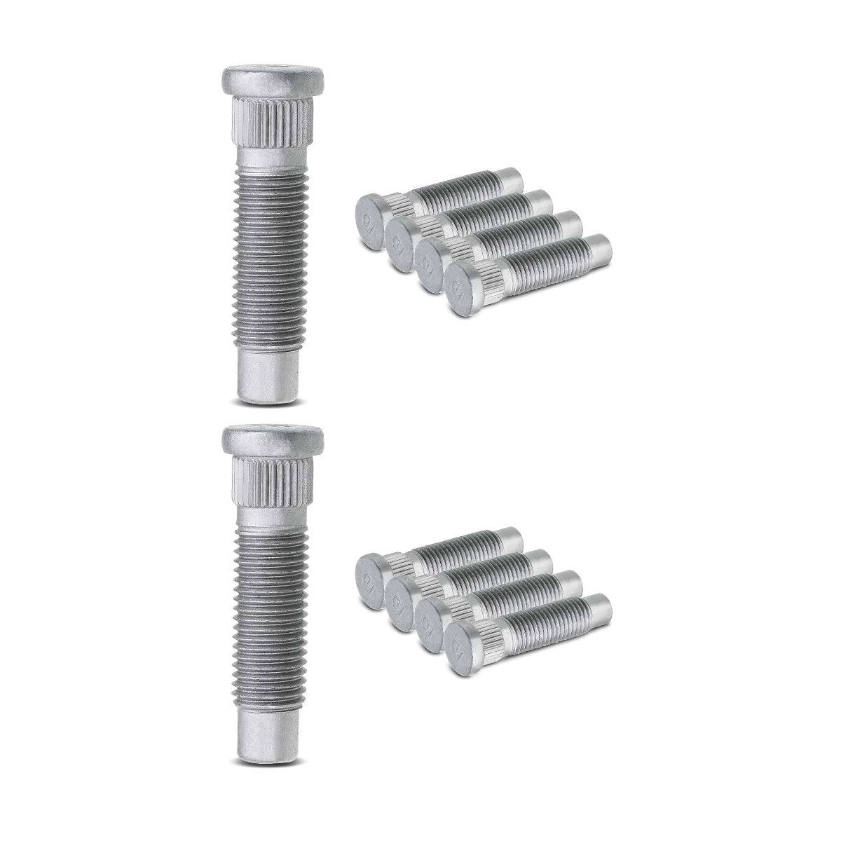 2 Sets Of - M12-1.5 Wheel Lug Stud For Chevy Malibu Corvette Impala Buick Cadillac