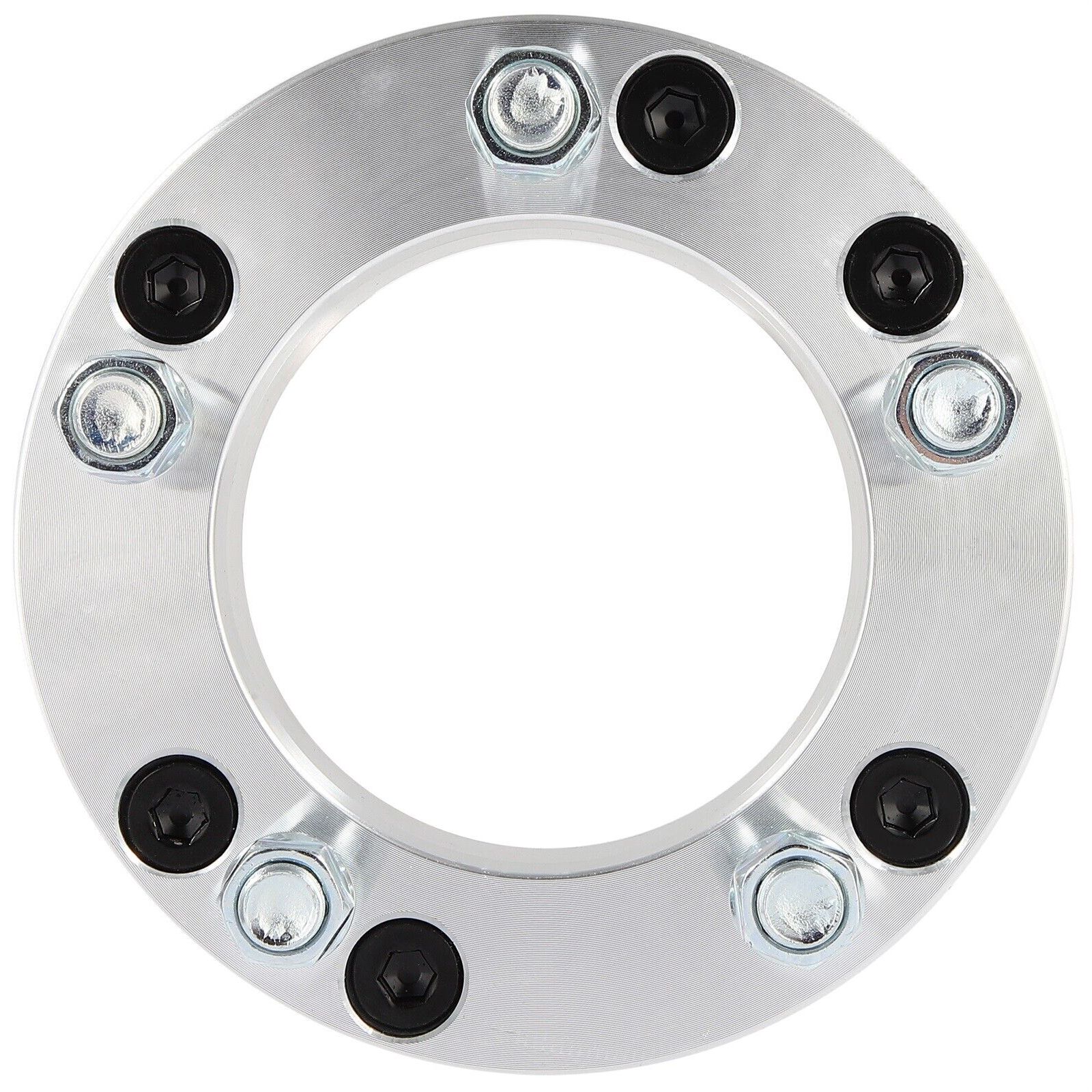 For 99-23 Silverado 1500 Set 4 6X5.5 To 5X5.5 Wheel Adapters 2" 14X1.5 108Mm