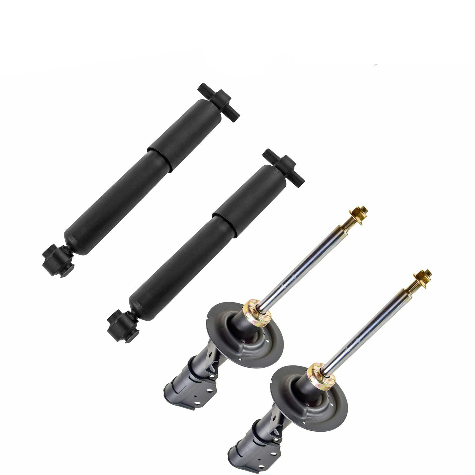 Front & Rear Shock & Strut Assembly Set Of 4 For Acadia Enclave Outlook Traverse