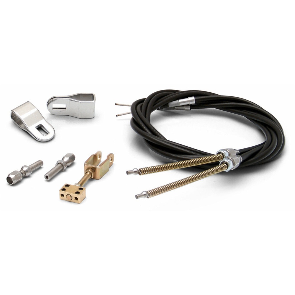 Emergency Hand Brake Cable Kit With Hardware And For 1942-1985 Ford Clevis Hot