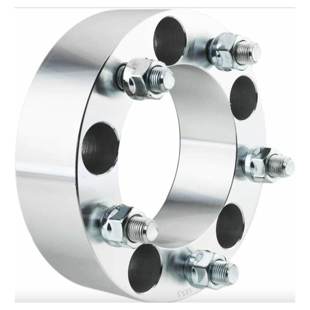 5x5.5 To 5x5.5 Wheel Spacers 2" Inch 1/2x20 For 59-66 Jeep CJ3 Base U/K 1pc