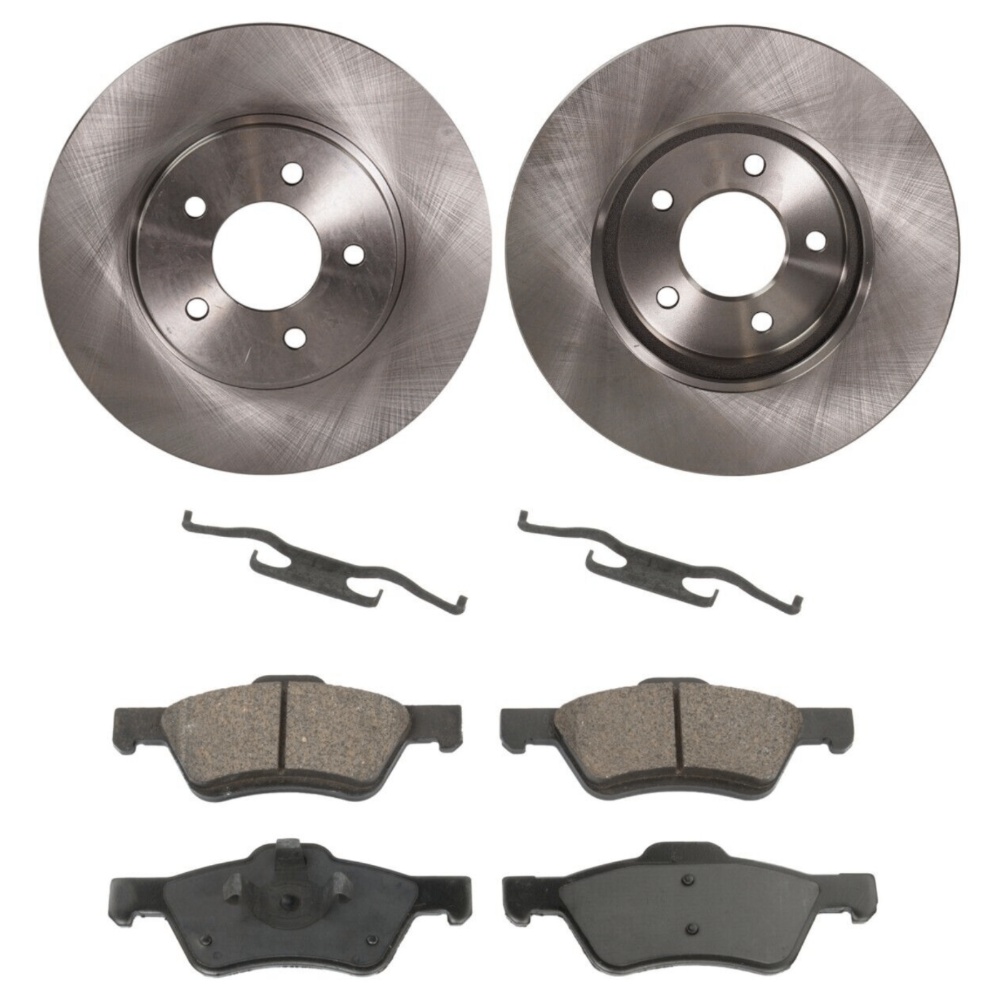 Front Brake Disc Rotors And Pads Kit For Ford Escape Mercury Mariner Tribute