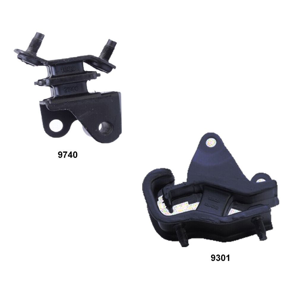 Front LH & Rear LH Trans Mounts Set Of 2pcs For 06-08 Honda Ridgeline 3.5L AT!