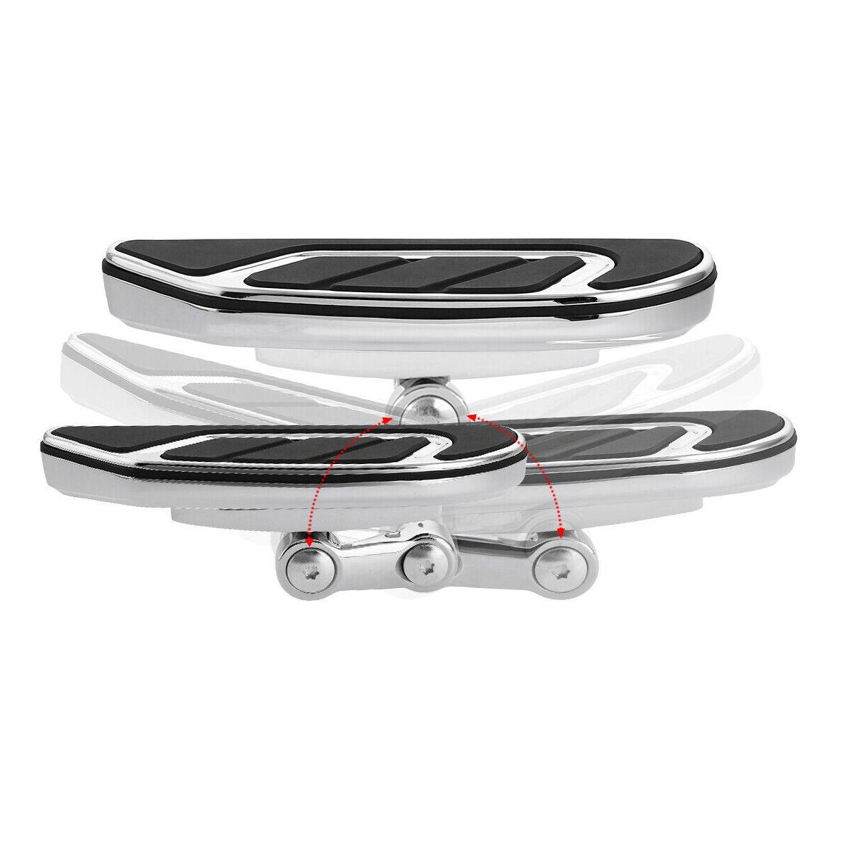 For 15-22 Harley-Davidson Freewheeler Chrome Rear Passenger Floorboard Bracket