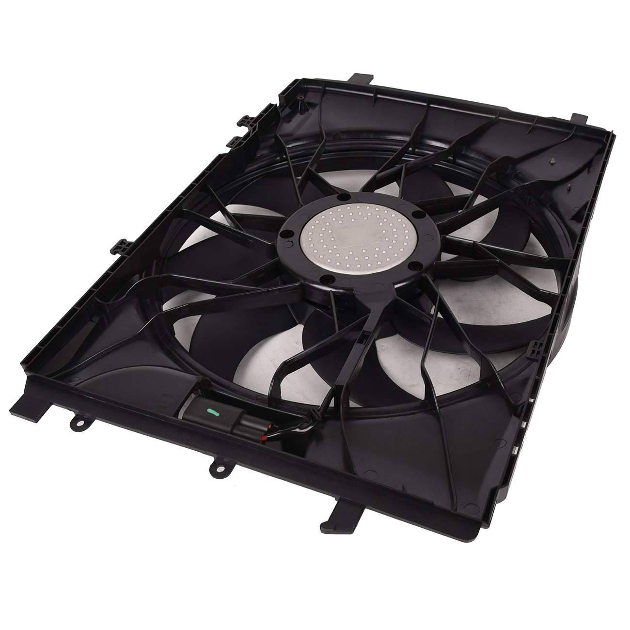 Radiator Cooling Fan Assembly For Benz C-Class CLS-Class E-Class SL-Class