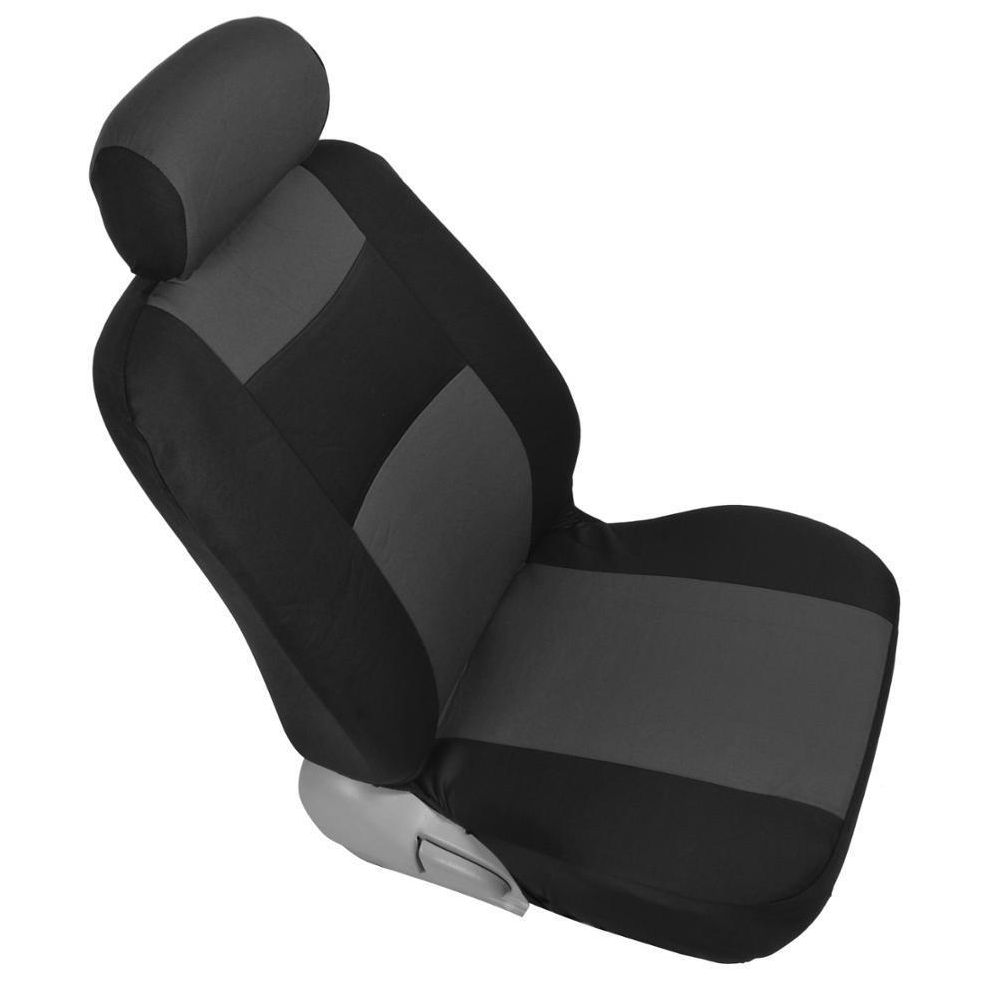 Car Seat Covers For 11-14 200 Limited Convertible 2 Tone & Black W/Split Bench