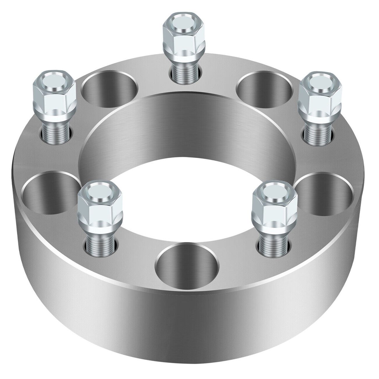 4X 2" Wheel Spacers 5x5.5 For Chrysler 09 Aspen Limited Hybrid With 9/16" Stud