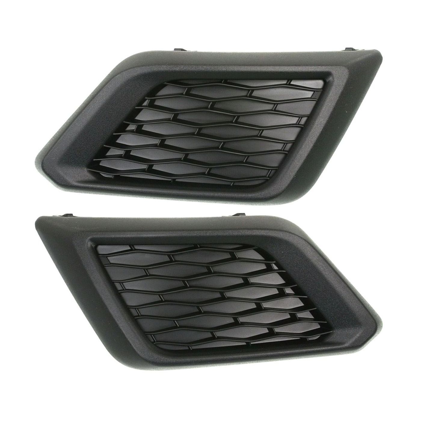 Set Of 2 Fog Light Covers Driver Passenger Side Pair For 2014-2016 Nissan Rogue