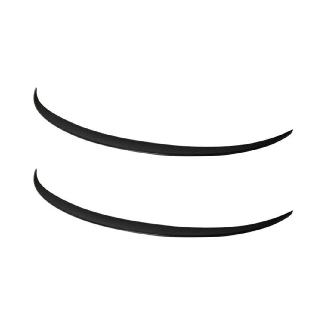 2 Sets Of - For 520 528 530 535 550 XDrive 5-Series 4DR Unpainted ABS Trunk Spoiler