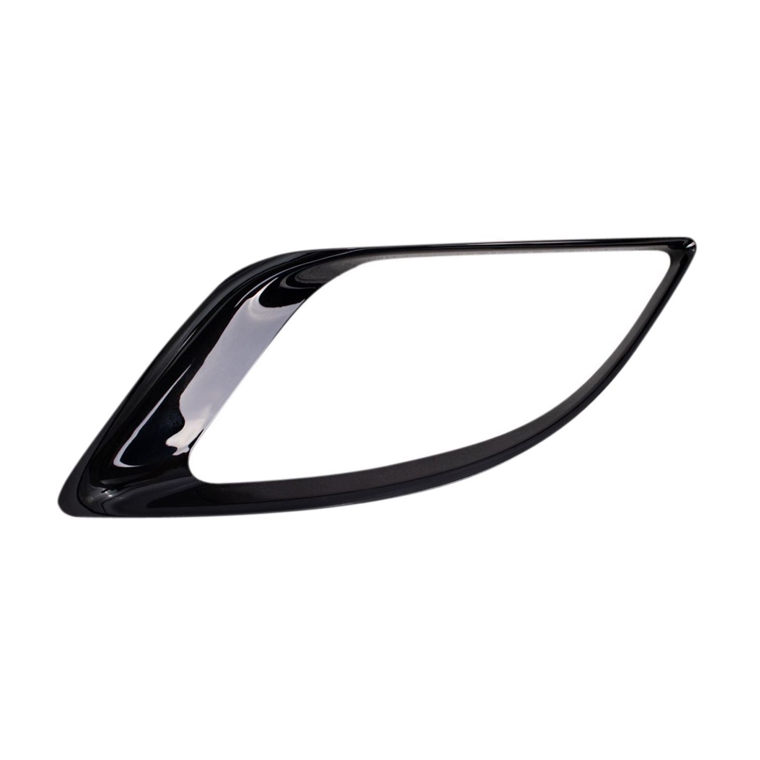 Fog Light Bezel Bumper Insert Right Passenger Side Black For 14-20 Dodge Durango