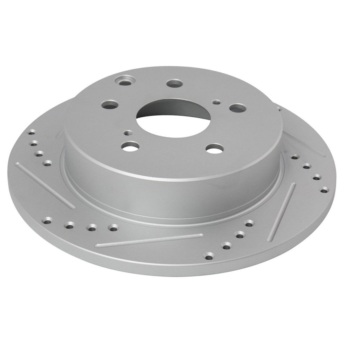 For 2010-2012 HS250h Front Rear Posi Ceramic Brake Pad & Drilled Slotted Rotor