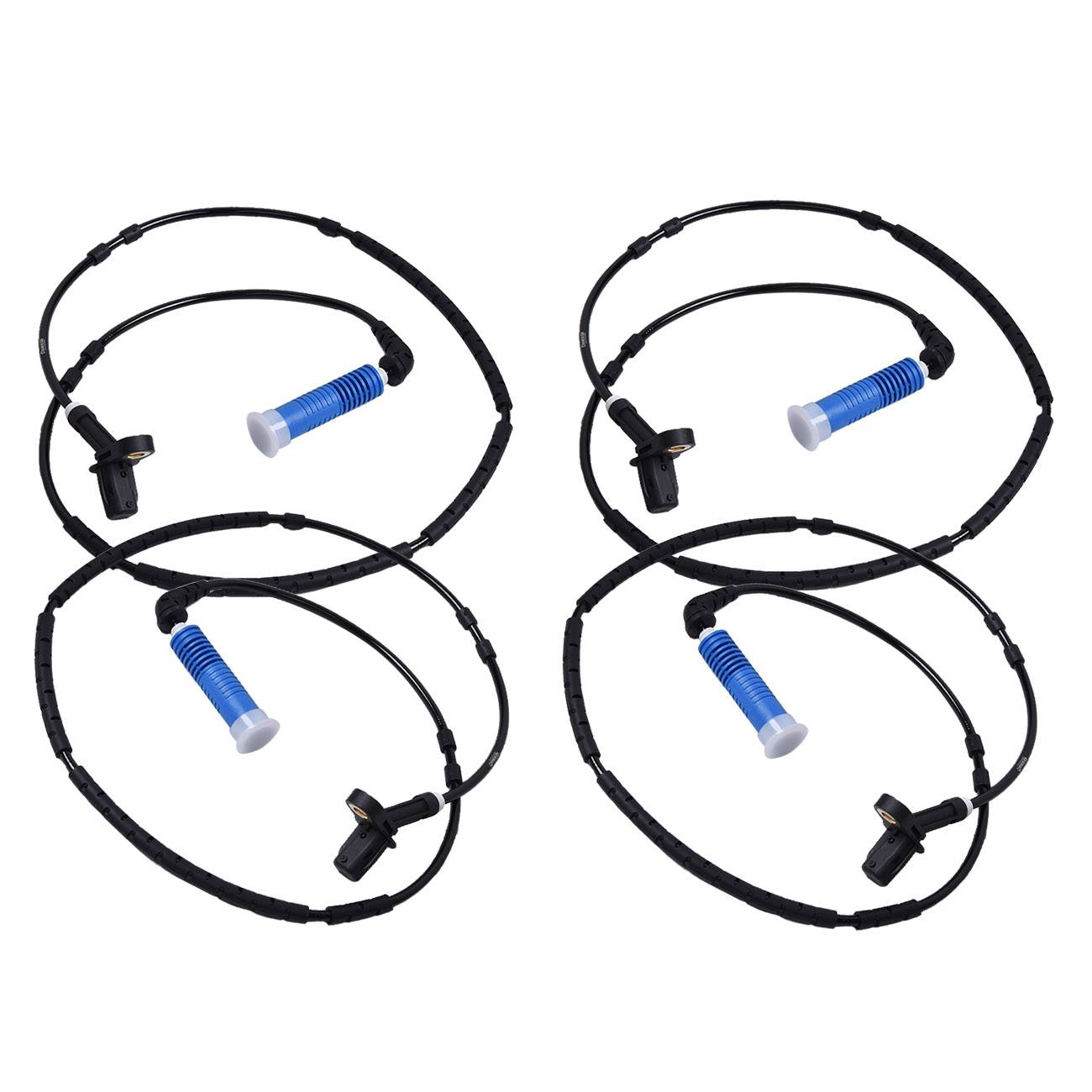 4pcs Front & Rear ABS Wheel For BMW 325Ci 325i 328Ci 330i M3 Z4 E46