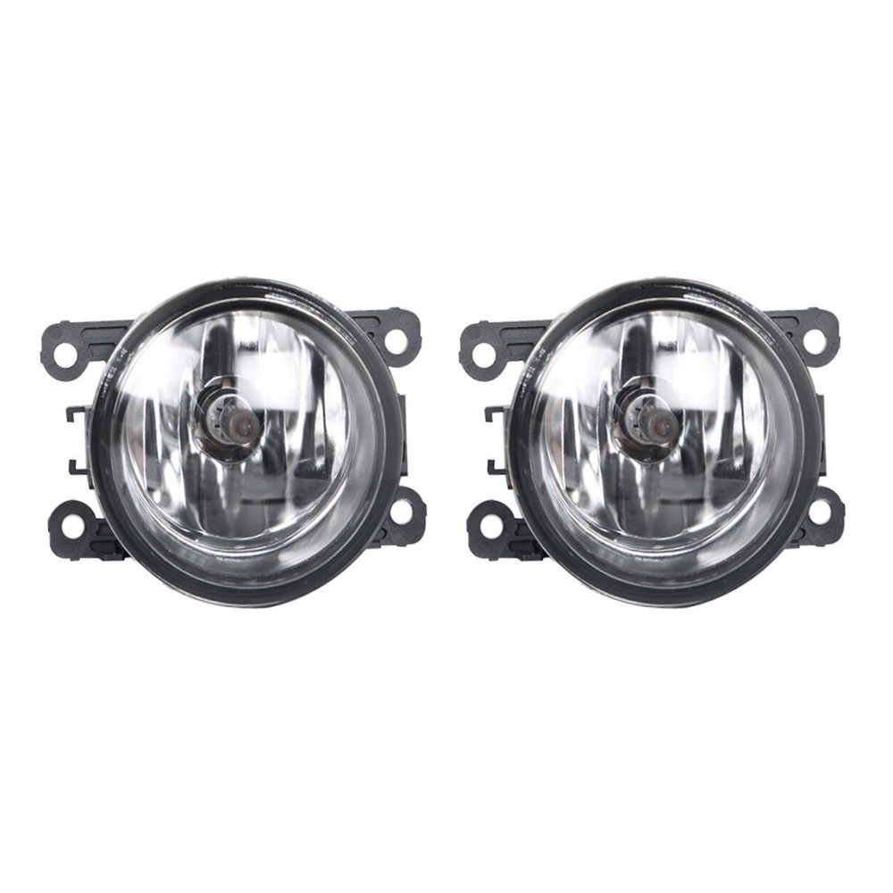 Pair Of Front Fog Lights Bumper Lamps Wiring+Switch Kits