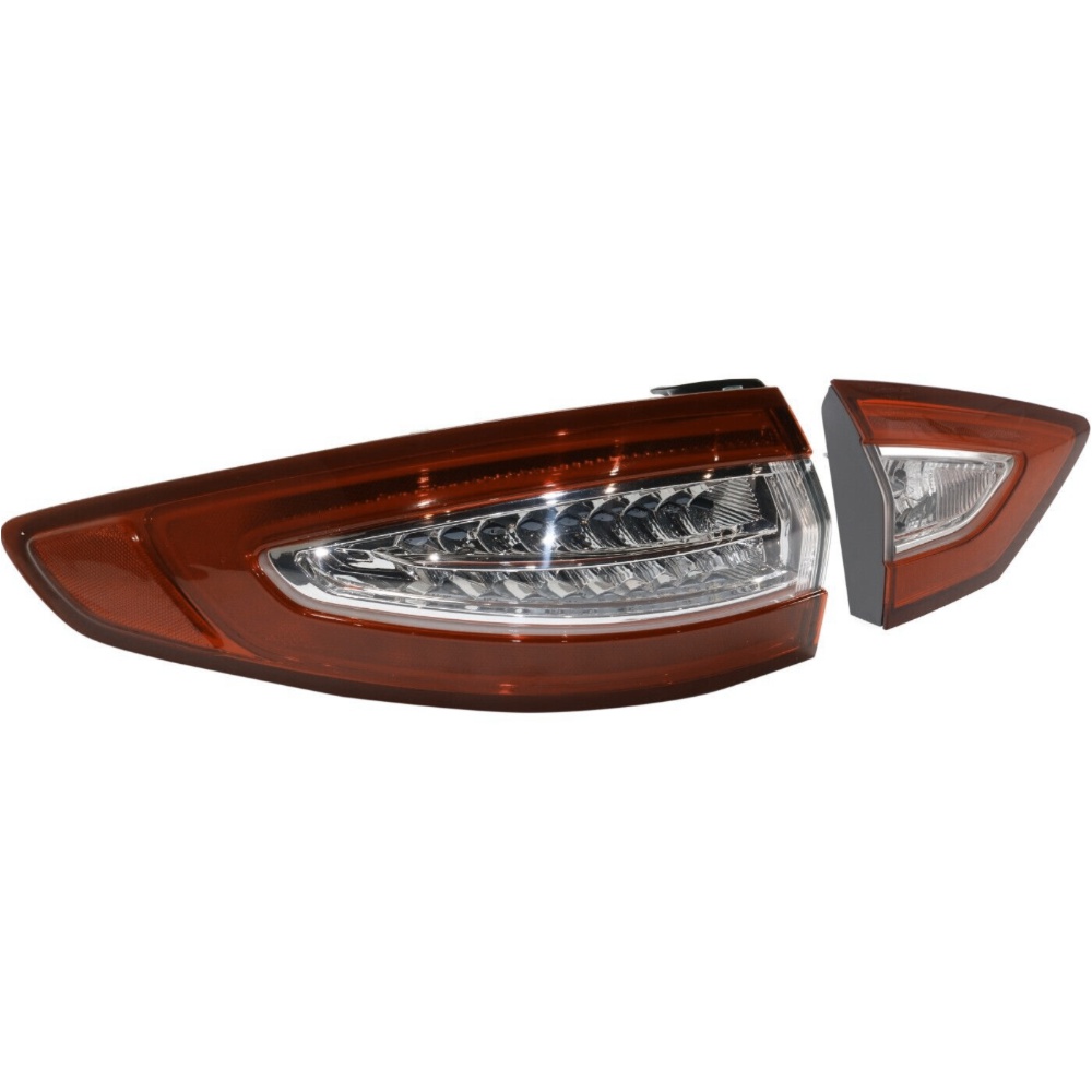 Tail Light For Ford 2013-2016 Fusion Sedan Driver Side Inner And Outer