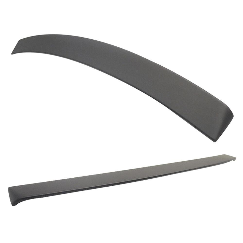 Fit 10-16 Benz W212 Sedan E-Class L Style Rear Roof Spoiler Wing ABS Matte Black