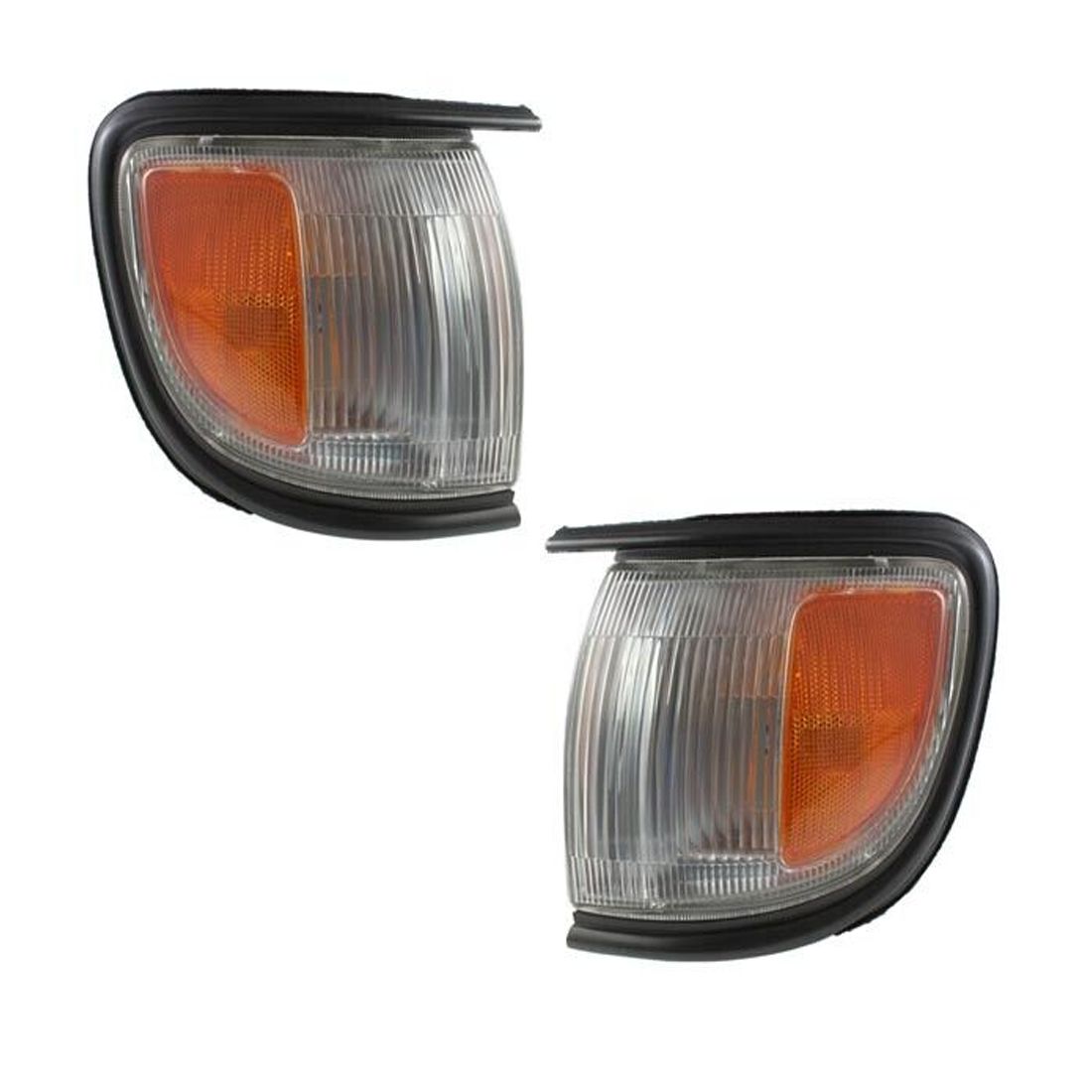 for 96-99 Pathfinder Park Corner Light Turn Signal Marker Lamp Assembly Set Pair