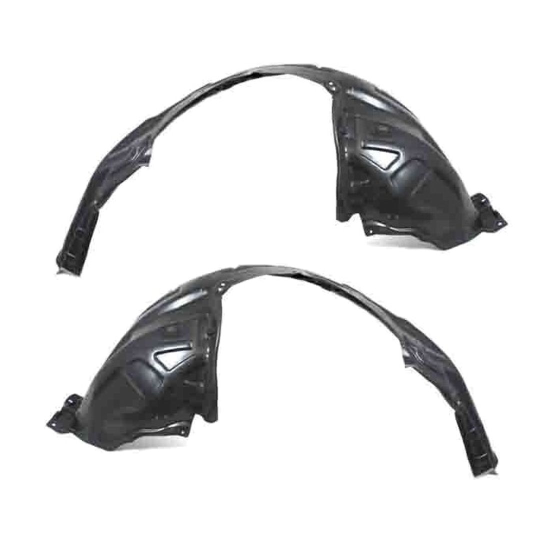 For 2009-2010 Murano Front Splash Shield Inner Liner Left Right Side Set Pair