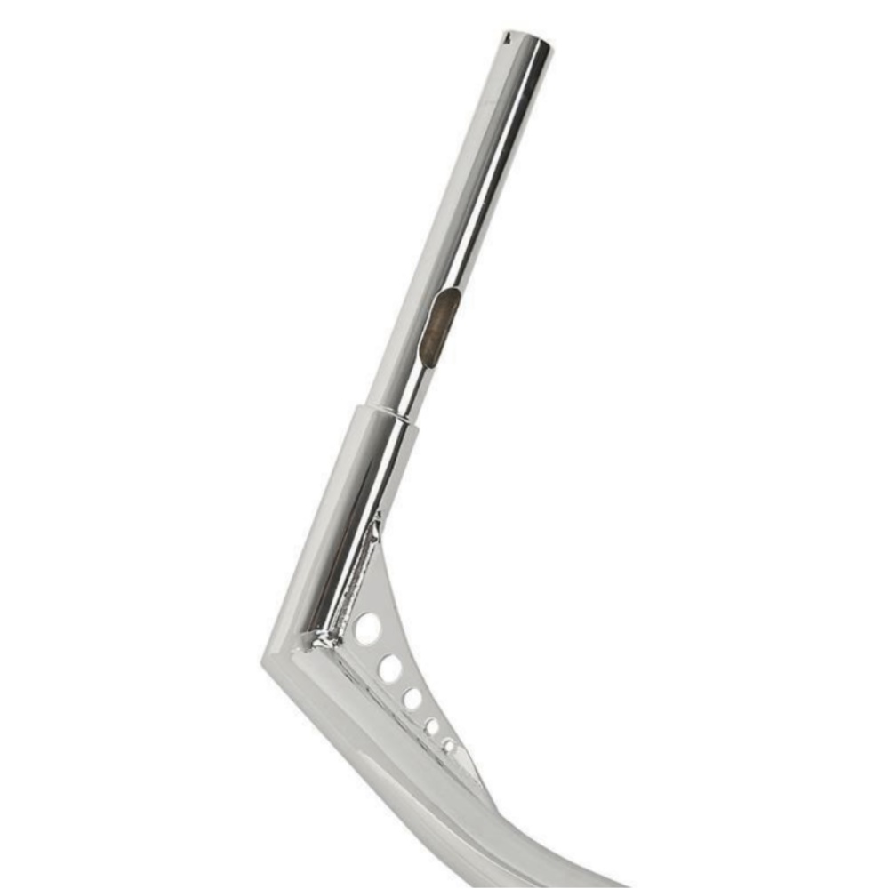 Chrome 1 1/4" 10" Ape Hanger Handlebar For 1965-2022 Harley-Davidson XL 1200 48