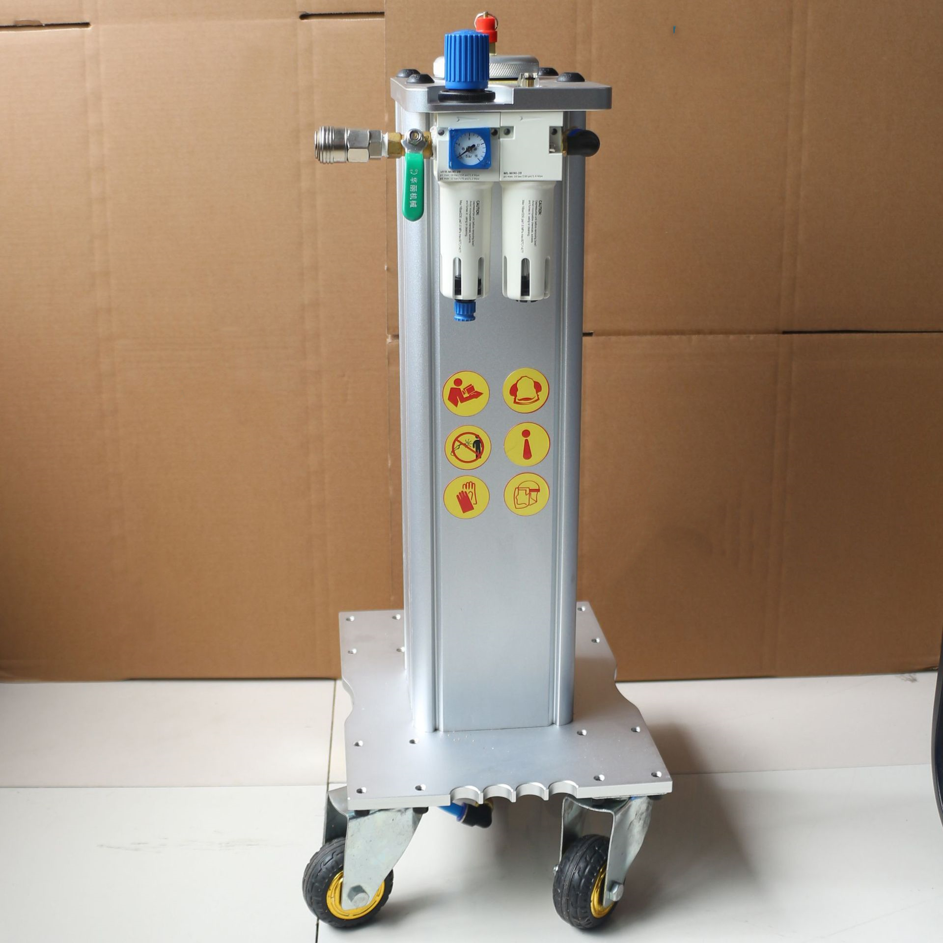 Professional Walnut Blaster, Intake Valve Carbon Deposit Removal Machine, Compact Rolling Base, Full Walnut Blasting Kit, Multi‑car Adapters