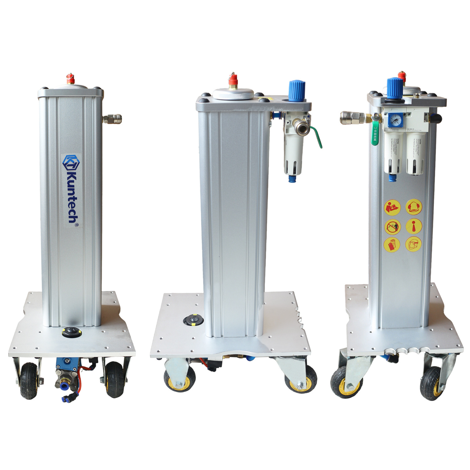 Professional Walnut Blaster, Intake Valve Carbon Deposit Removal Machine, Compact Rolling Base, Full Walnut Blasting Kit, Multi‑car Adapters